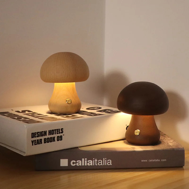 Mushroom Light with Touch Switch