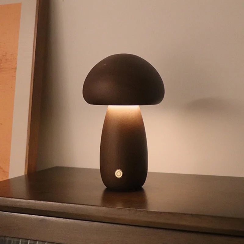 Mushroom Light with Touch Switch
