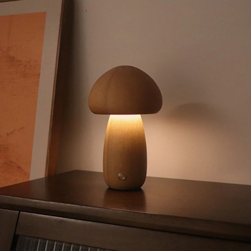 Mushroom Light with Touch Switch