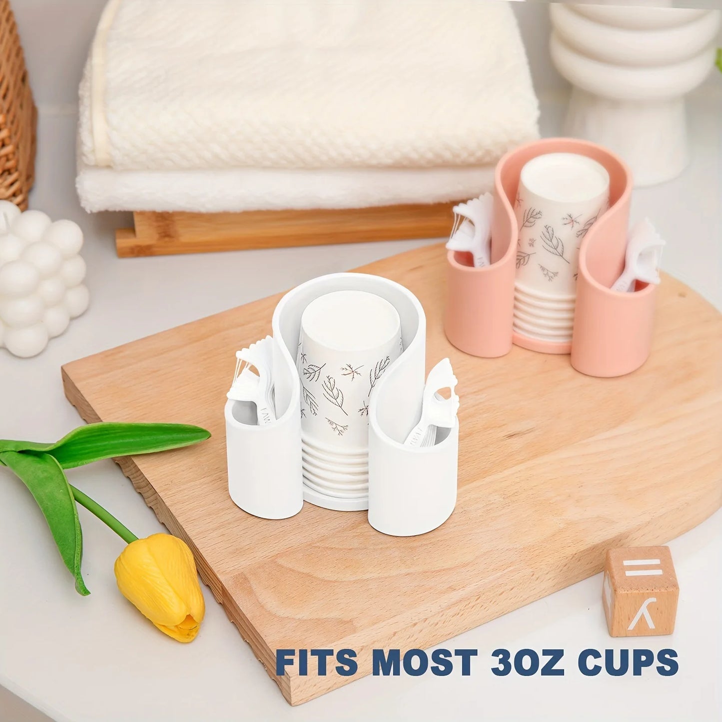 Cotton Pad Qtips Holder