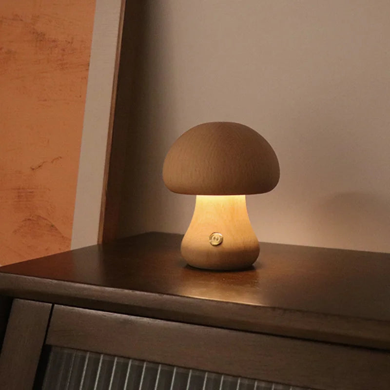 Mushroom Light with Touch Switch