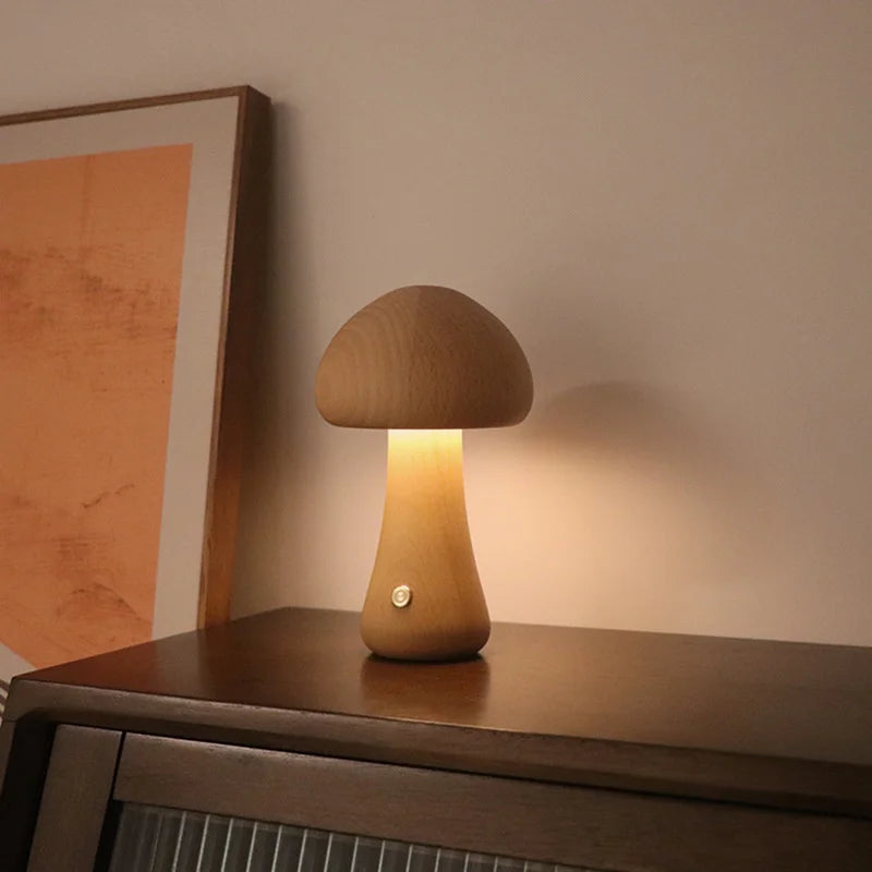 Mushroom Light with Touch Switch