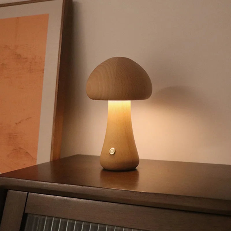 Mushroom Light with Touch Switch