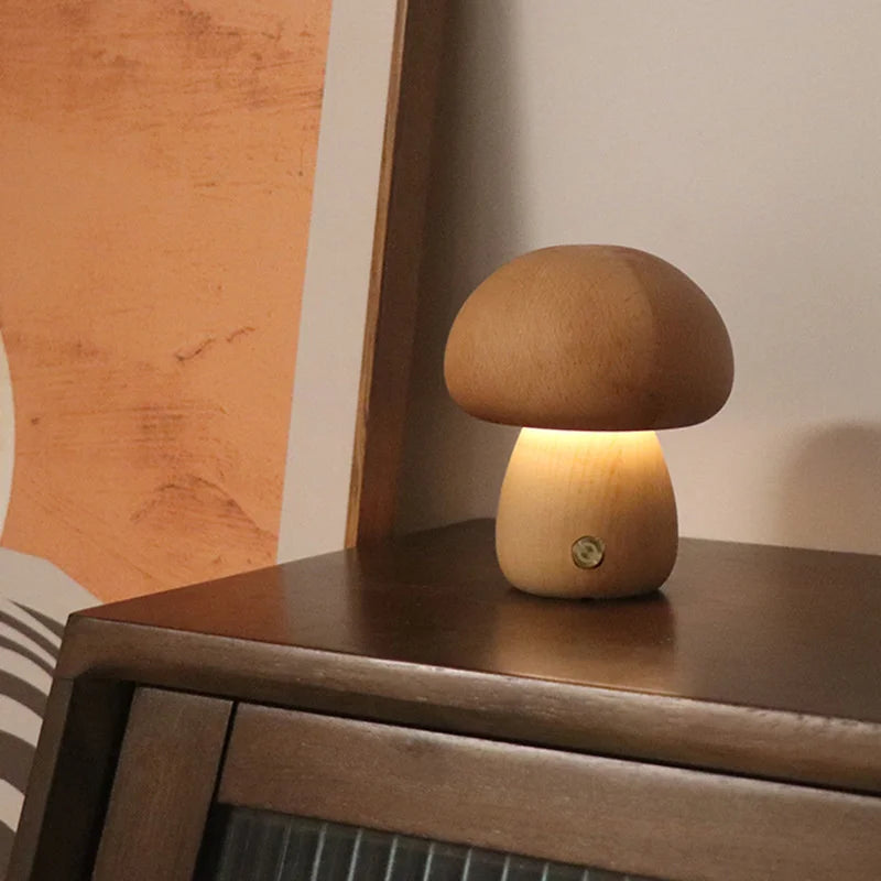 Mushroom Light with Touch Switch