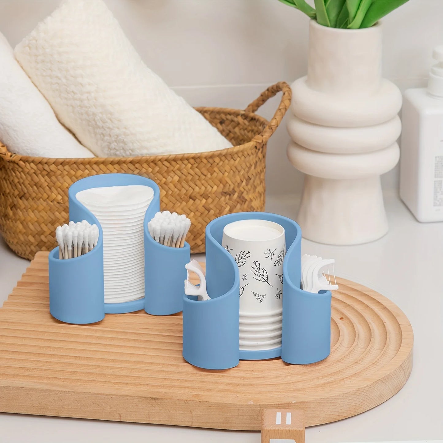 Cotton Pad Qtips Holder