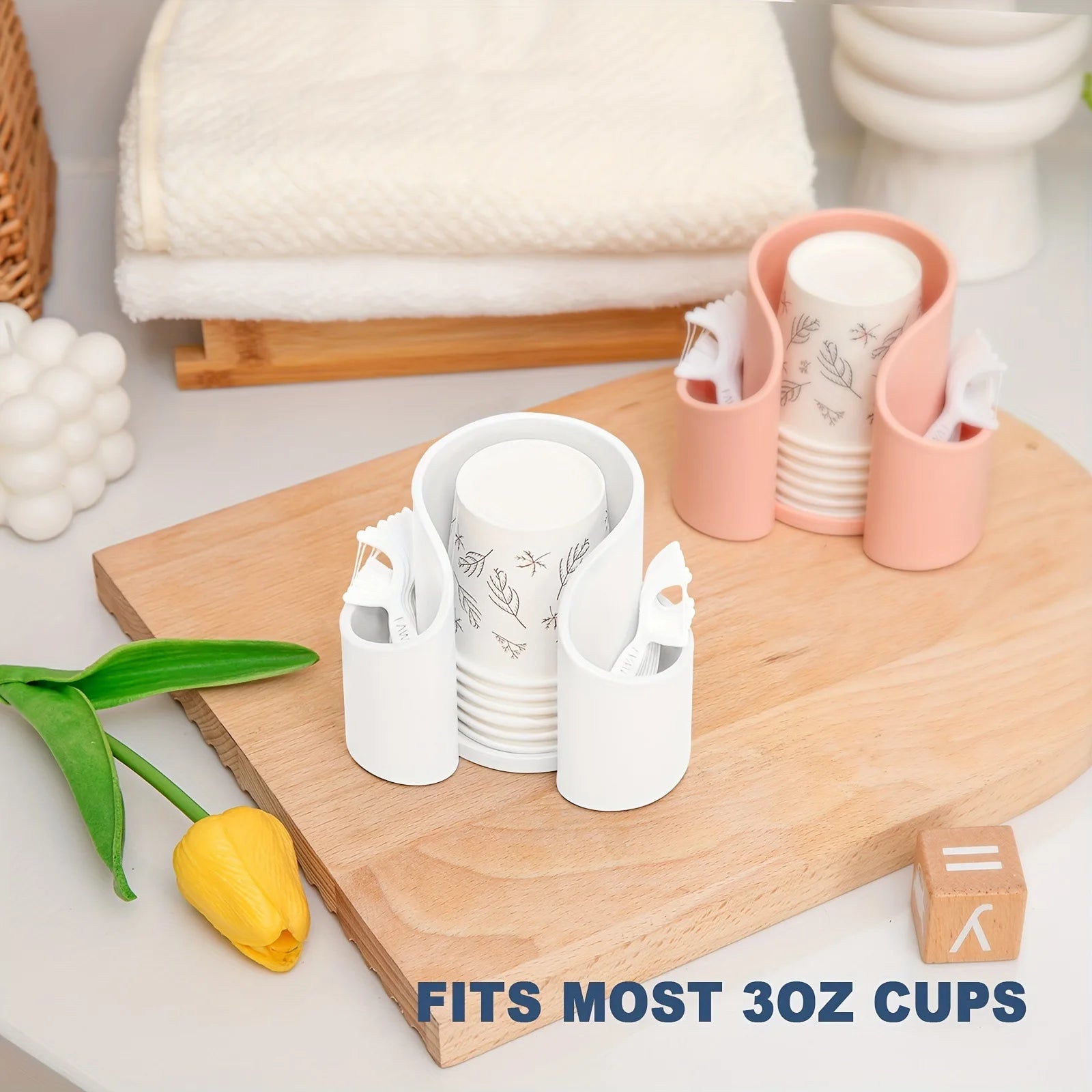 Cotton Pad Qtips Holder