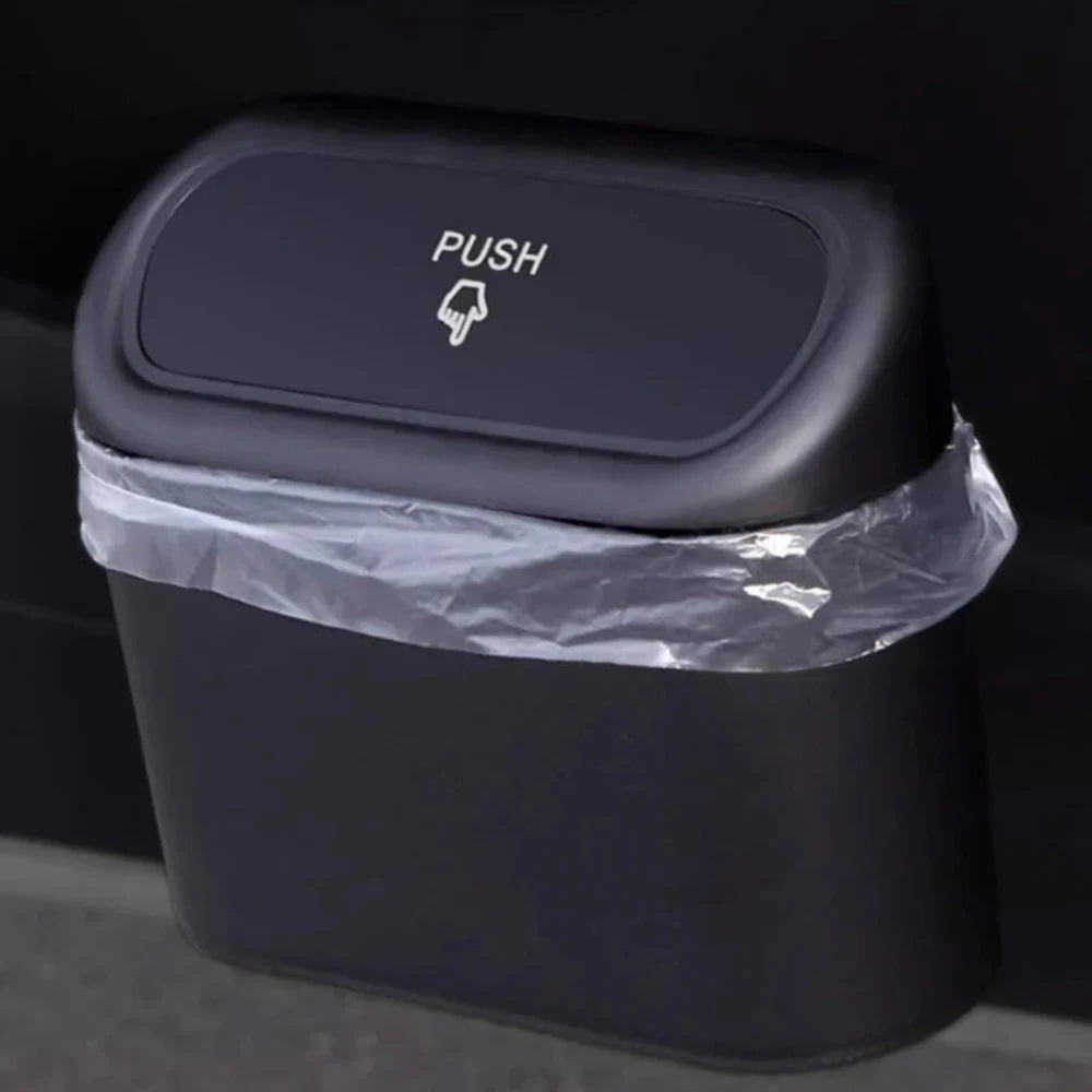 Suspended Car Recycling Bin