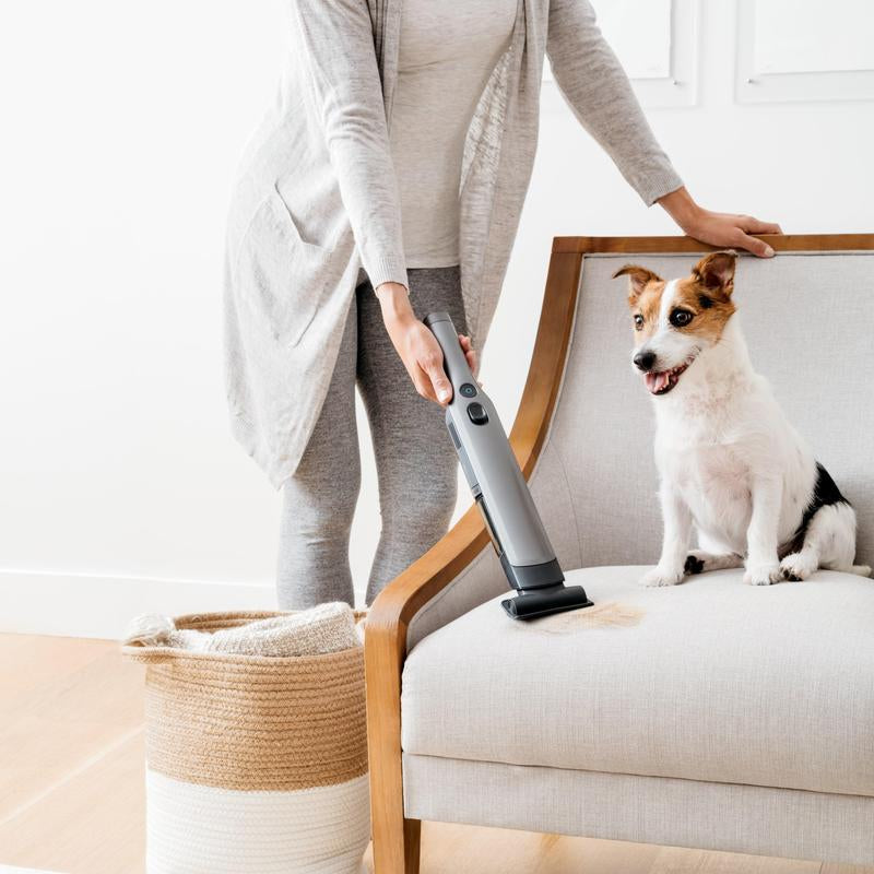 Shark WANDVAC Cordless Hand Vac WV201, 1.4 Lbs Ultra-Lightweight with Powerful Suction, Charging Dock, One-Touch Empty, LED Indicator, Pet Hair & Tight Spaces Tools Included