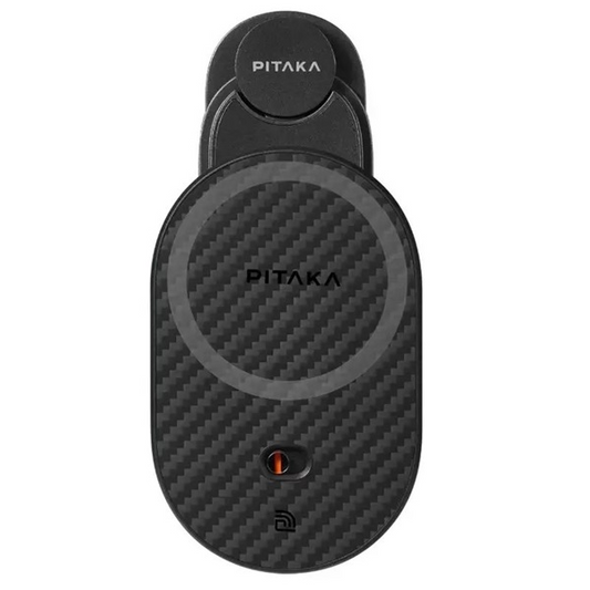 Pitaka 129778 Tesla fekete mágneses autós tartó és töltő (129778)-0