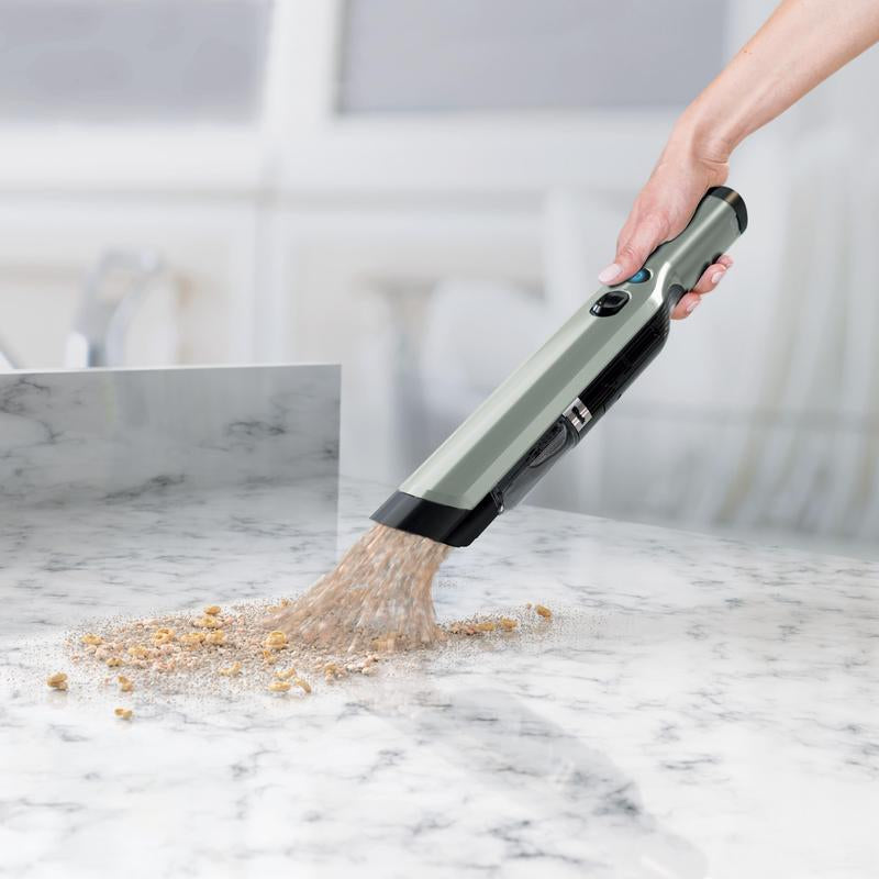 Shark WANDVAC Cordless Hand Vac WV201, 1.4 Lbs Ultra-Lightweight with Powerful Suction, Charging Dock, One-Touch Empty, LED Indicator, Pet Hair & Tight Spaces Tools Included
