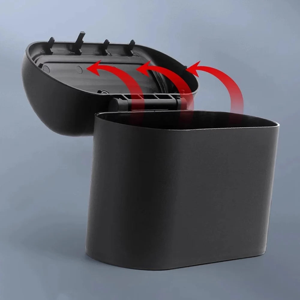 Suspended Car Recycling Bin