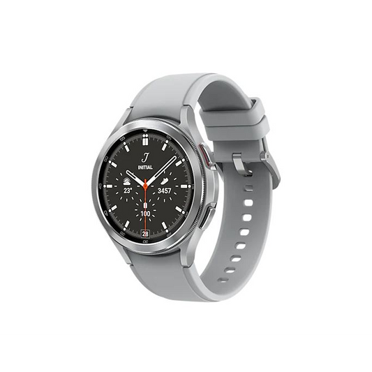 Samsung Galaxy Watch4 Classic 3,56 см (1.4") OLED 46 мм Цифров 450 x 450 пиксела Тъчскрийн 4G Сребърен Wi-Fi GPS (сателитен) (SM-R895FZSAEUE)-0